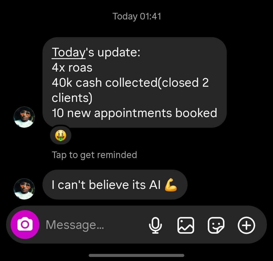Customer testimonial 3