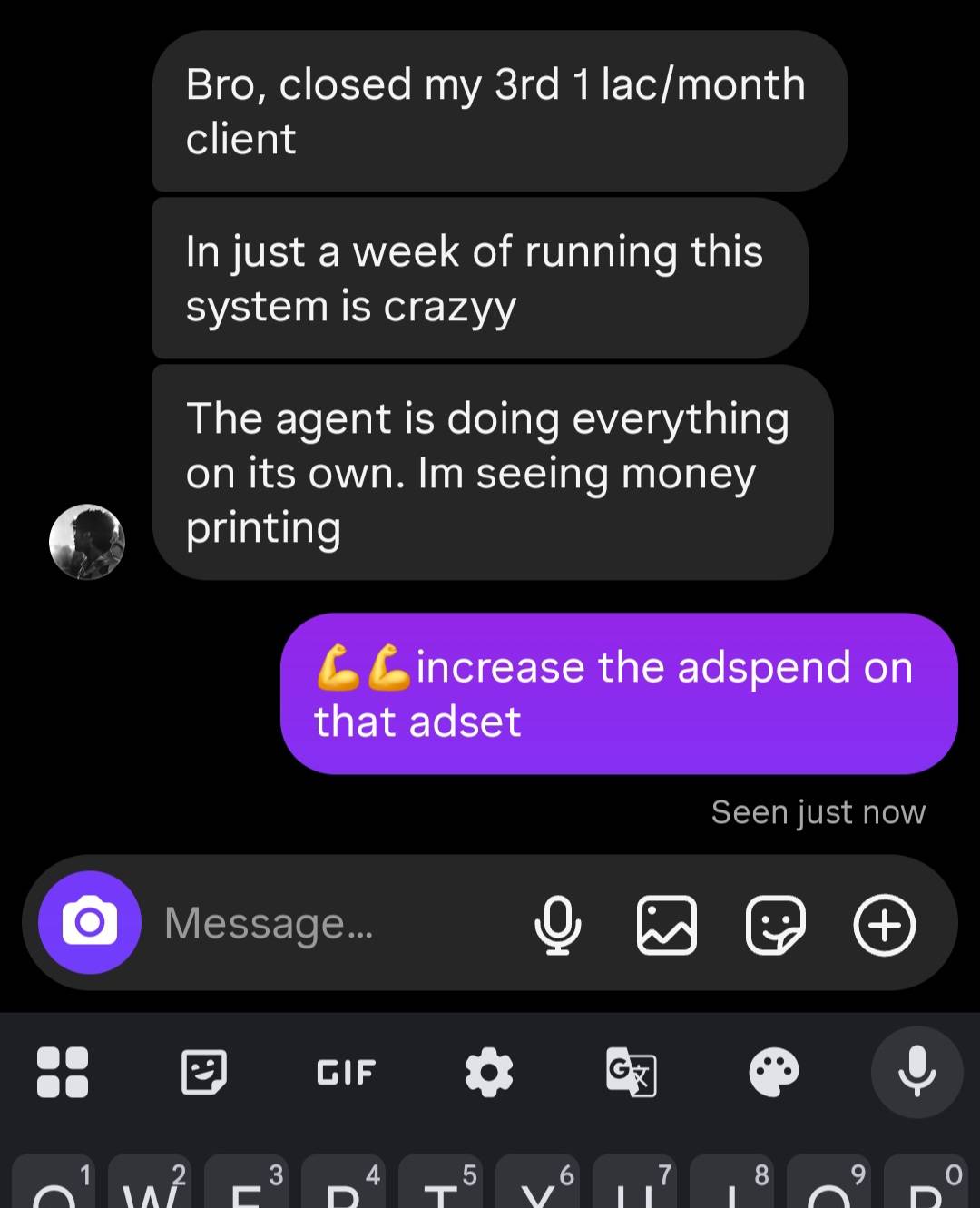 Customer testimonial 4